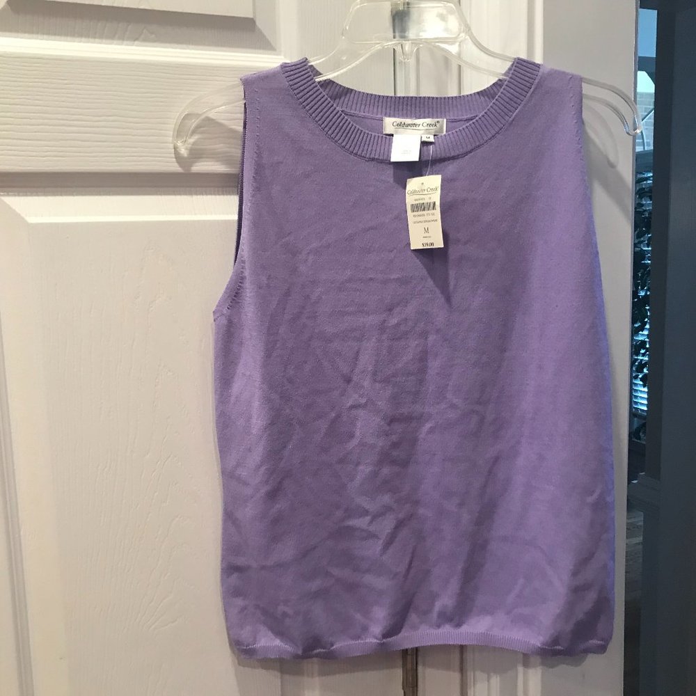 New Coldwater Creek Sweater, Size M, 10/12